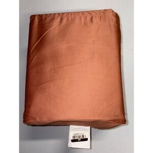 Target Full Sheet Set Terracotta Copper 4pc Bedding Flat Fitted 2 Pillowcases